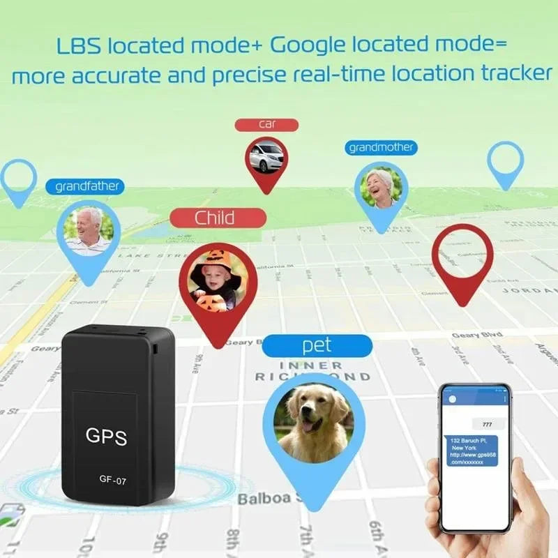 GF 07 Mini GPS Tracker